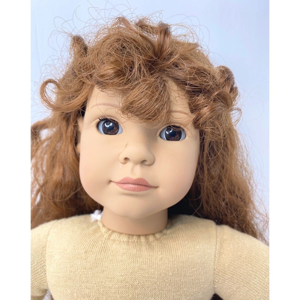 Heidi Ott 18" Vinyl Girl Doll Soft Body Red Hair Brown Eyes